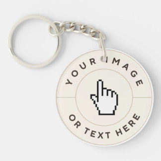 Porte-clefs Porte - clé - Personnalisé (ajouter image/texte)