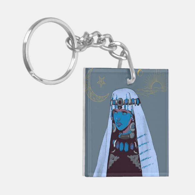 Porte-clefs Porte - clé photo marocain (Devant gauche)