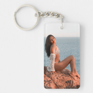 Porte-clefs Porte - clé photo Ocean Pin Up Glamor Model