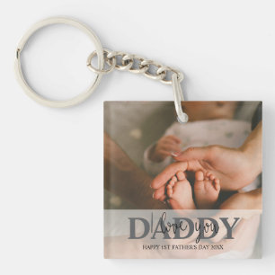 Porte-clefs Porte - clé photo pour papa