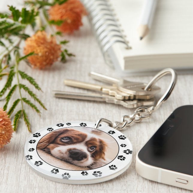 Porte-clefs Porte - clé photo Puppy (Devant droit)