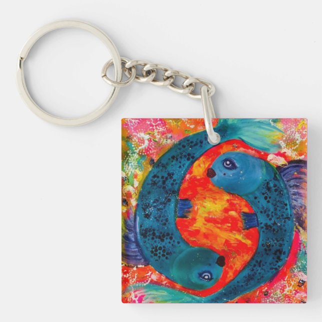 Porte-clefs Porte - clé Pisces (Devant)