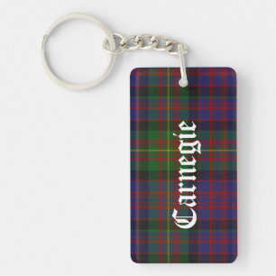 Porte-clefs Porte - clé Plaid Carnegie Tartan personnalisé