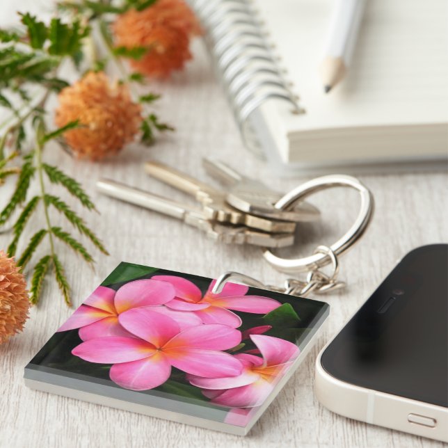 Porte-clefs Porte - clé Plumeria (Devant Droit)