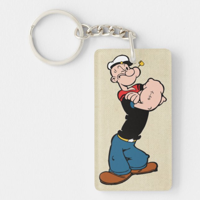 Porte-clefs Porte - clé Popeye (Devant)