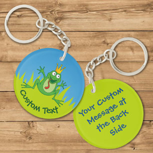 Porte-clefs Porte - clé Prince Frog