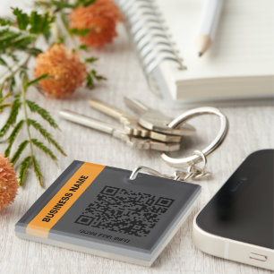 Porte-clefs Porte - clé professionnel de code QR personnalisé