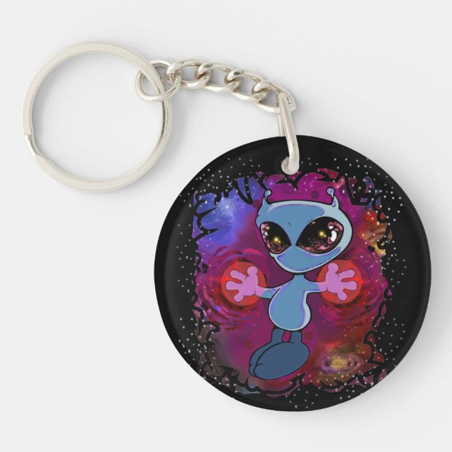 Porte-clefs Porte - clé Qwiby (Devant)