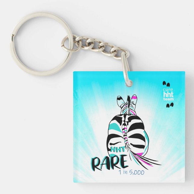 Porte-clefs Porte - clé Rare Zebra (Devant)