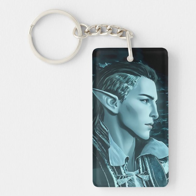 Porte-clefs Porte - clé Rebel Wolf (Devant)