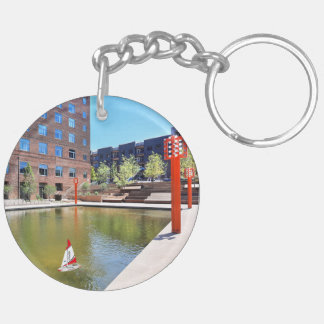 Porte-clefs porte - clé recto-verso