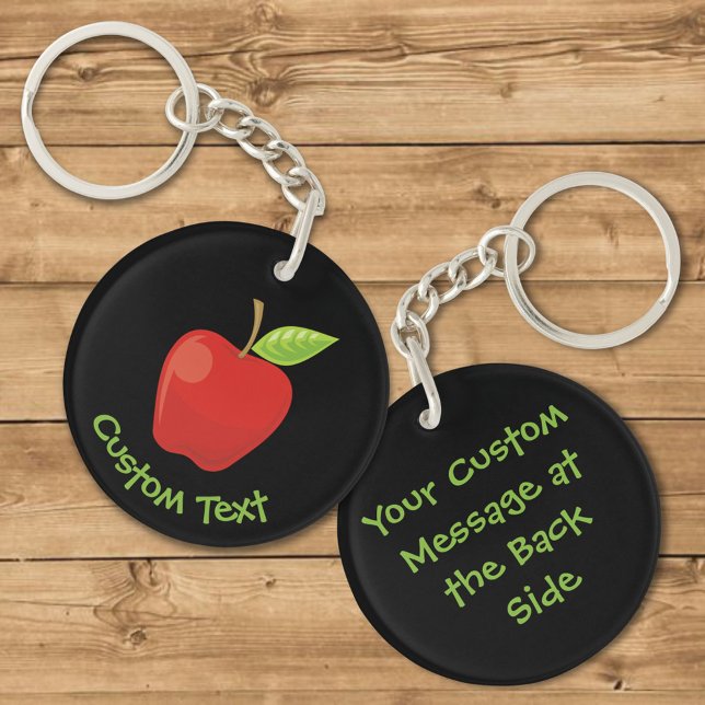 Porte-clefs Porte - clé Red Apple (Créateur téléchargé)