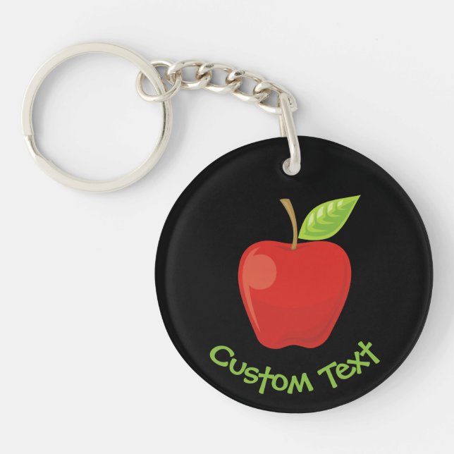Porte-clefs Porte - clé Red Apple (Devant)