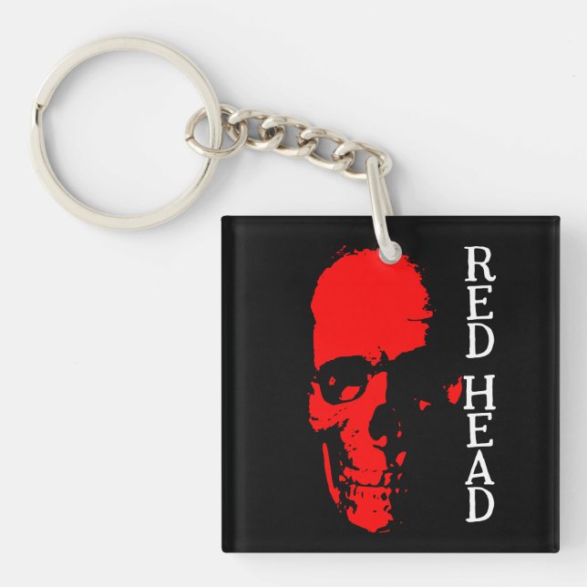 Porte-clefs Porte - clé Red Head (Devant)