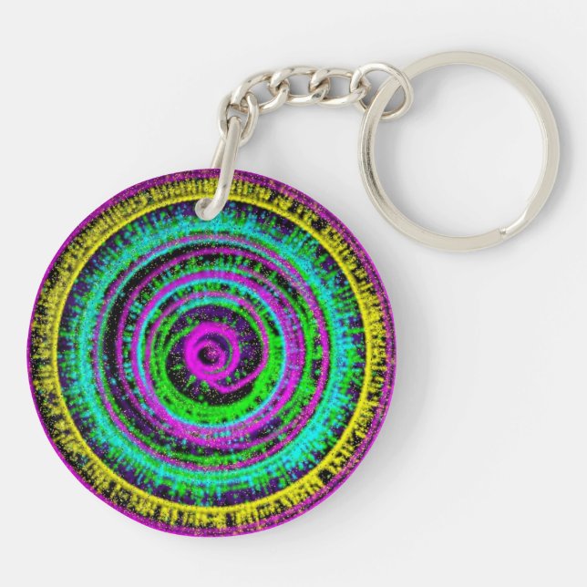 Porte-clefs Porte - clé rond (Dos)