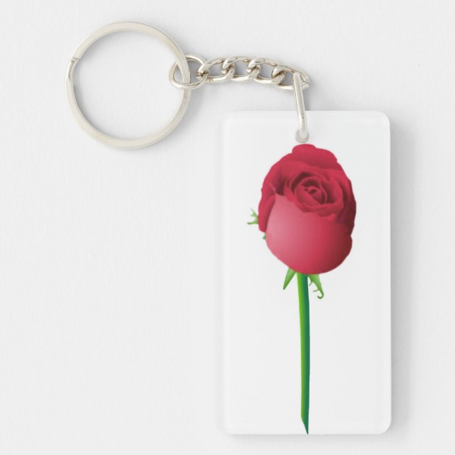 Porte-clefs Porte - clé rose (Devant)
