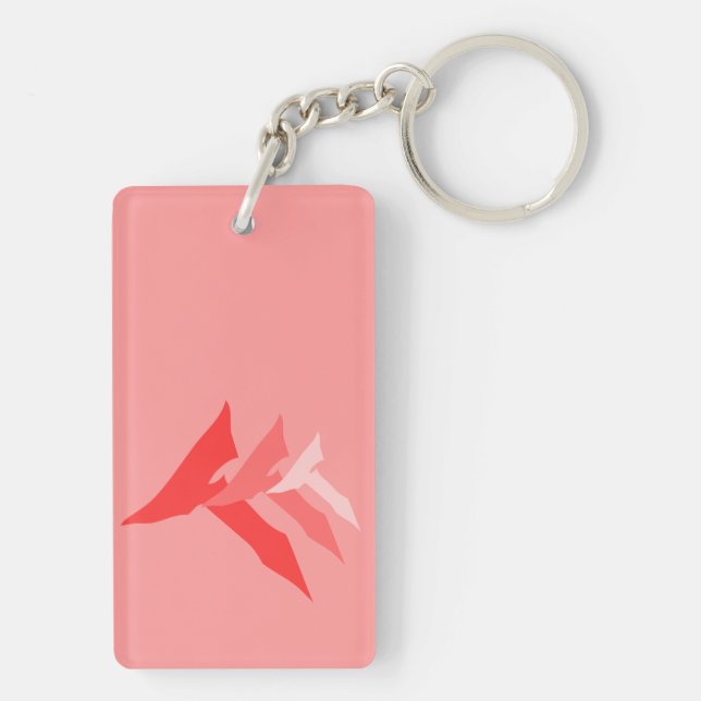 PORTE-CLEFS PORTE - CLÉ ROSE DE VÉRITÉ (Dos)