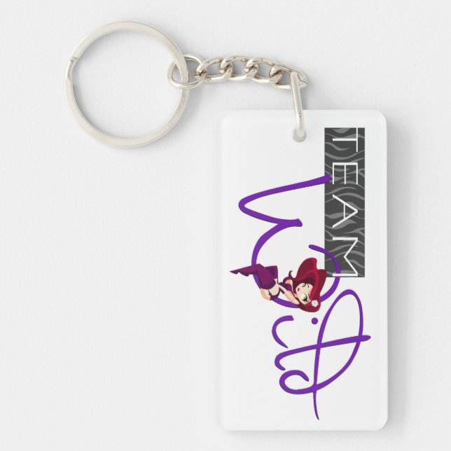 Porte-clefs Porte - clé sauvage d'équipe (Devant)