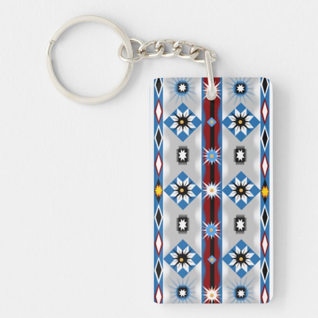 Porte-clefs Porte - clé sioux amérindien (Devant)