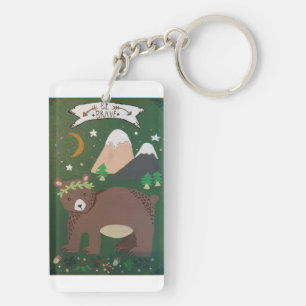 Porte-clefs porte - clé "Soyez courageux"