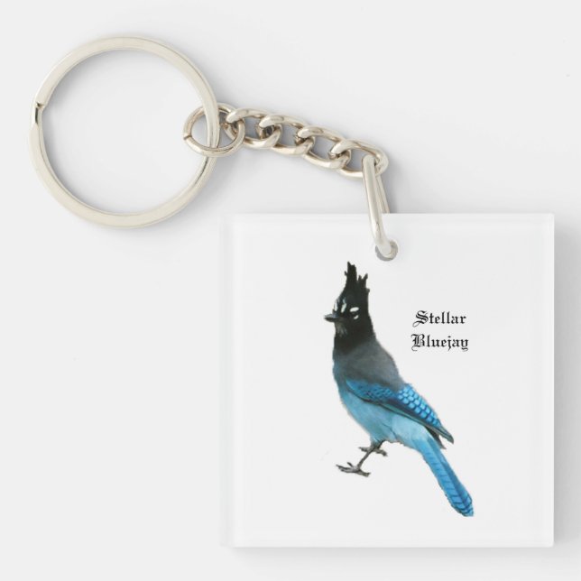 Porte-clefs Porte - clé Stellar Blue Jay (Devant)