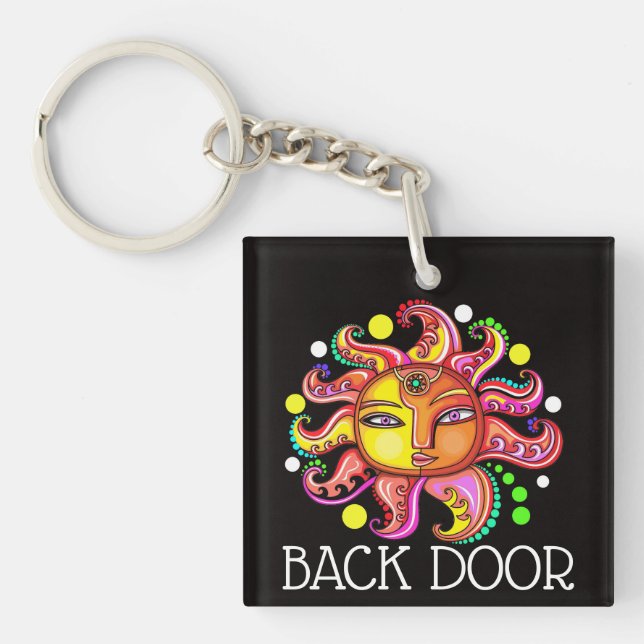 Porte-clefs Porte - clé Sun (Devant)