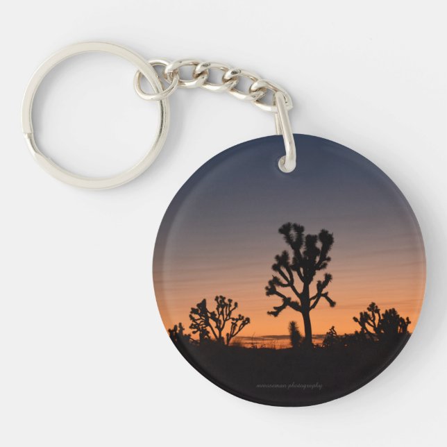 Porte-clefs Porte - clé Sunset Joshua Trees (Devant)