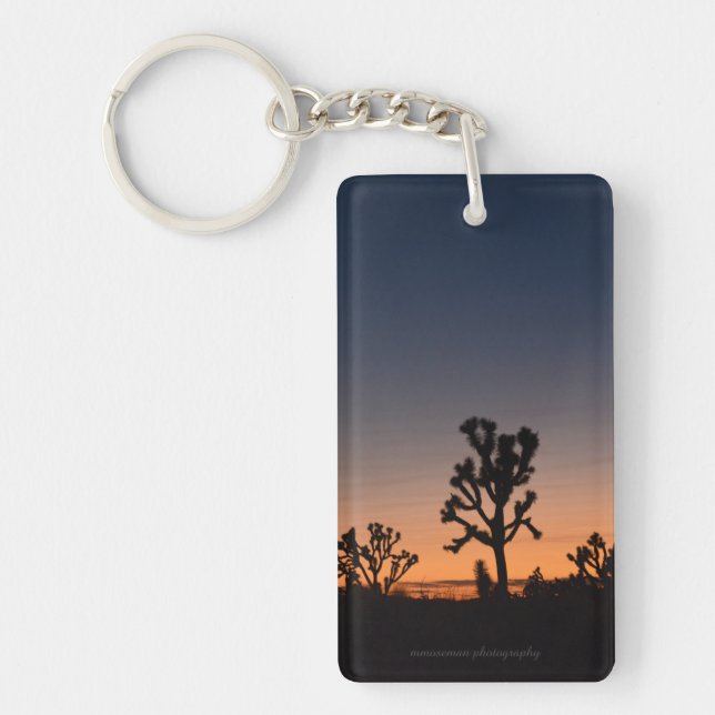 Porte-clefs Porte - clé Sunset Joshua Trees (Devant)