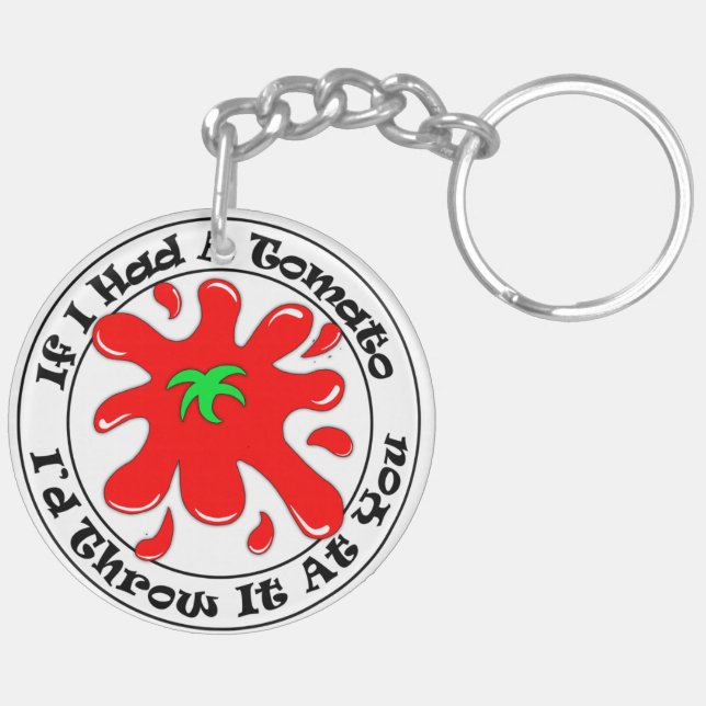 Porte-clefs Porte - clé tomate (Dos gauche)