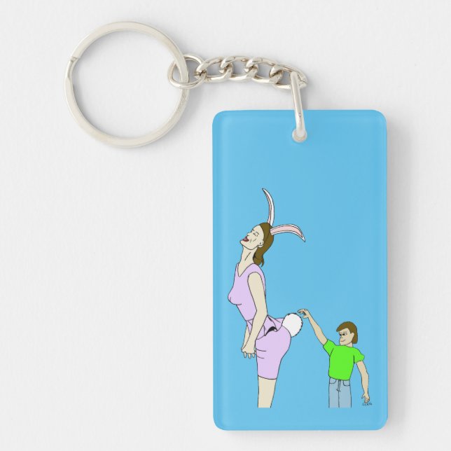 Porte-clefs porte - clé trop flou (Devant)