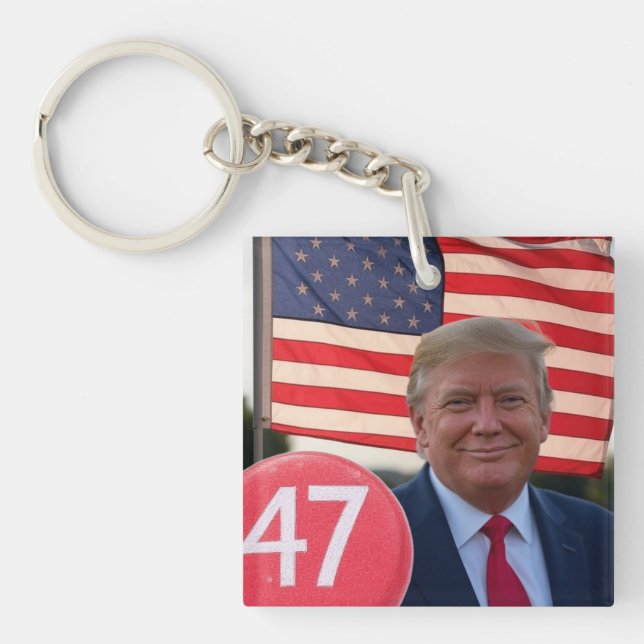 Porte-clefs Porte - clé Trump (Devant)