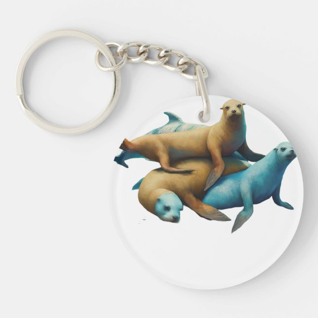 Porte-clefs Porte - clé unique (Devant)