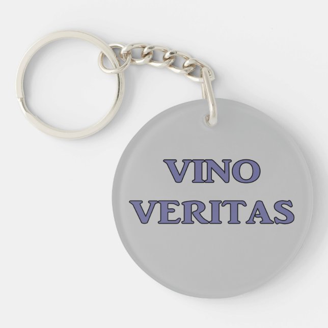Porte-clefs Porte - clé VINO VERITAS (Devant)