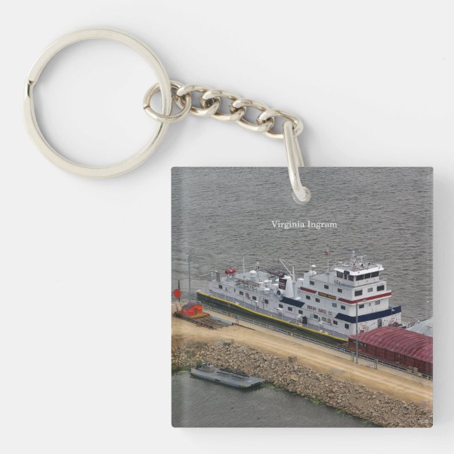 Porte-clefs Porte - clé Virginia Ingram (Devant)