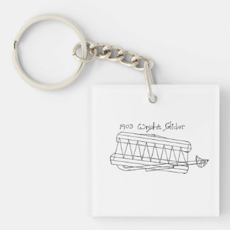 Porte-clefs porte - clé Wright Glider 1903