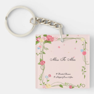 Porte-clefs Porte - clés acrylique Fête des mariées