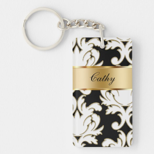 Porte-clefs Porte - clés avec des noms bilatéraux (Devant)