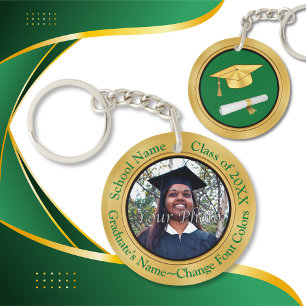 Porte-clefs Porte - clés de diplômés personnalisés. Changer le