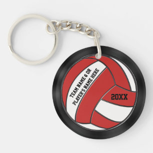 Porte-clefs Porte - clés noirs et blancs rouges personnalisé