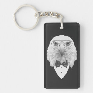 Porte-clefs Portrait chic d'Eagle