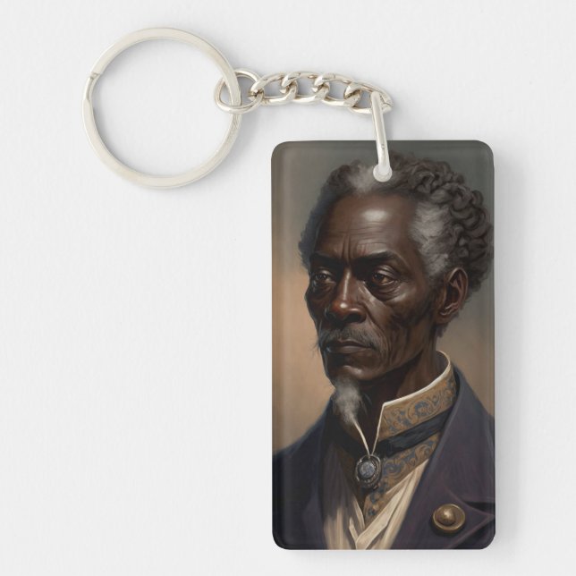 Porte-clefs Portrait de Cléon peinture (Devant)