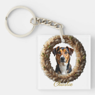 Porte-clefs Portrait de compagnie personnalisé – Il suffit de 