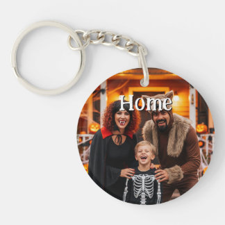 Porte-clefs Portrait de famille personnalisé