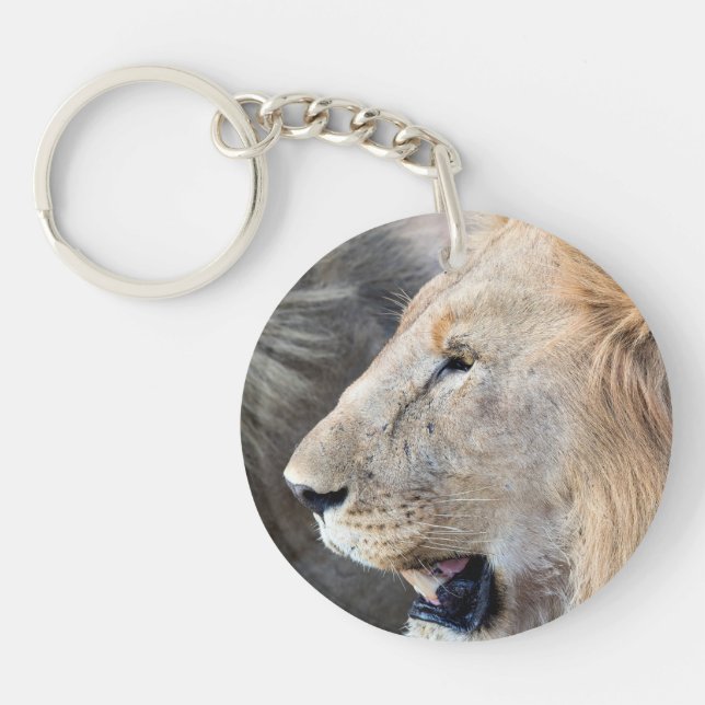 Porte-clefs Portrait de Lion (Devant)
