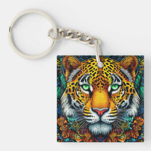 Porte-clefs Portrait de tigre