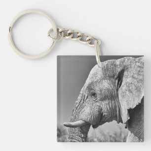 Porte-clefs Portrait d'éléphant