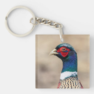 Porte-clefs Portrait d'un faisan