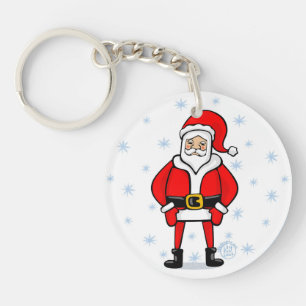 Porte-clefs Pose père Noël