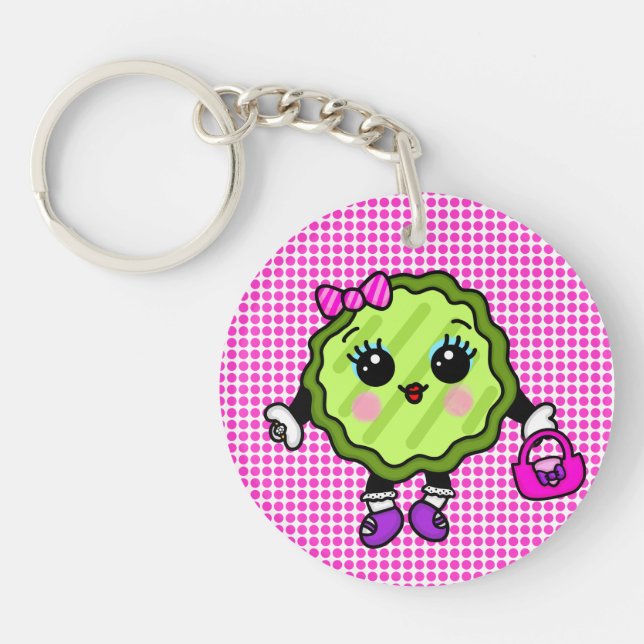 Porte-clefs Posh Pickle | Joli Blingup (Devant)