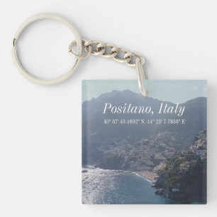 Porte-clefs Positano, Italie Porte - clé GPS